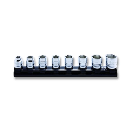 Ko-Ken Socket set 8-19mm 6 Point 200mm Z-series 8 pieces 3/8 Sq. Drive, RS3400MZ/8 RS3400MZ/8